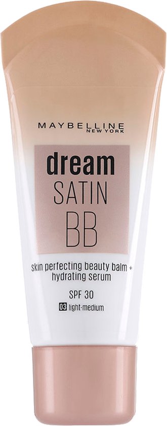 Maybelline New York - Dream Satin BB - 03 Light-Medium - Hydraterende BB cream met SPF 30 - 30 ml