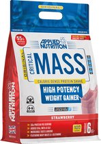 Original Formula-Critical Mass (Strawberry - 6000 gram) - APPLIED NUTRITION - Weight gainer - Mass gainer - Sportvoeding