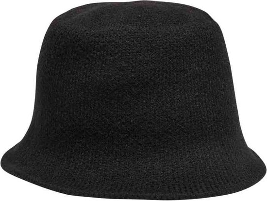 Urban Classics - Knit Bucket hat / Vissershoed - Zwart