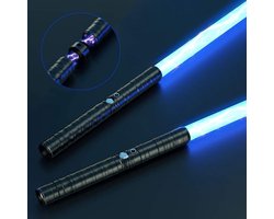 foto van ZoZo’s Lightsaber - 7 kleuren - Lightsaber - Oplaadbaar – Lichtzwaard - Geluidseffecten-Zwart