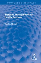 Routledge Revivals- Supplies Management for Health Services
