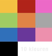 Paquet Mix - 120 GM - Format A4 - 10 couleurs x 20 feuilles - 111183A4