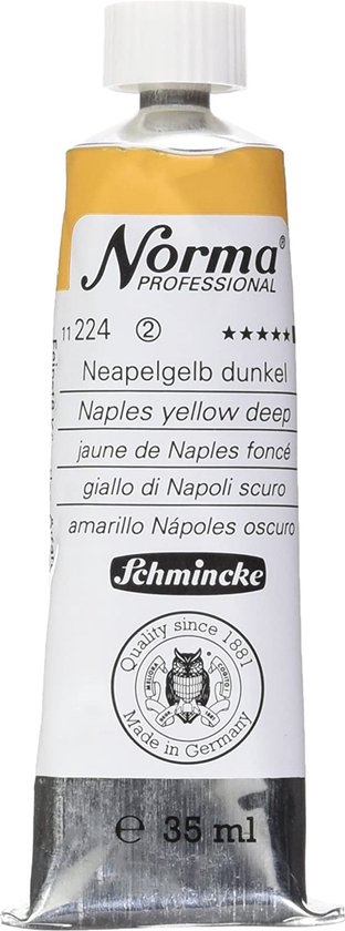 Schmincke Norma Professional Olieverf 35ml - Naples Yellow Light (226)