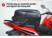 47L grande capacité sac de selle de moto sac de siège réfléchissant étanche moto sac à dos étanche à la pluie casque sac Life de vélo sac de vélo