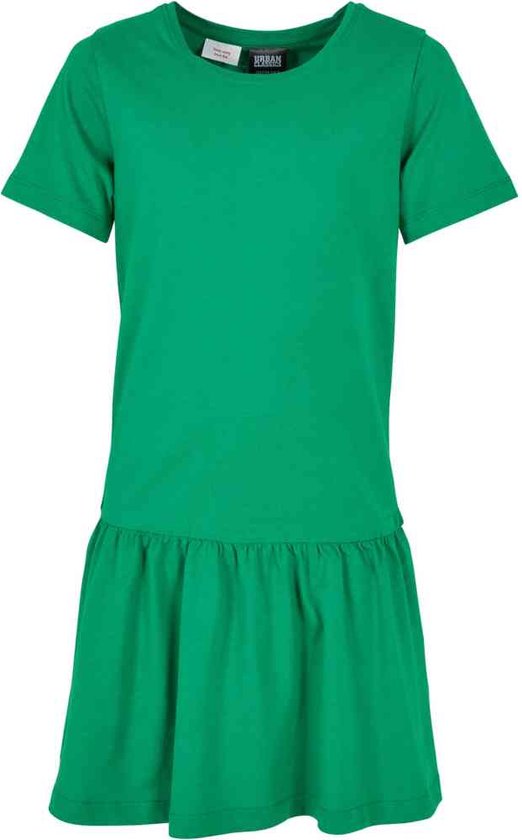 Urban Classics Kinder Korte jurk -Kids Valance Tee Groen