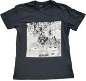 The Beatles - Revolver Album Cover Heren T-shirt - 2XL - Zwart