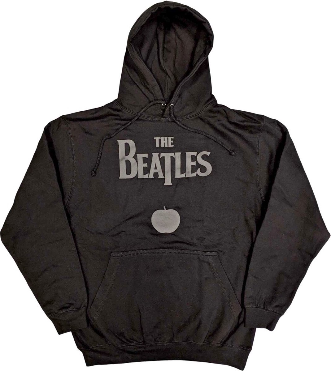 The Beatles - Drop T Logo & Apple Hoodie/trui - 2XL - Zwart