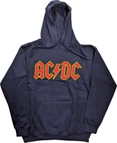 AC/DC - Logo Hoodie/trui - XL - Blauw
