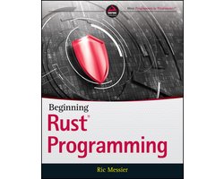 Omslag van Beginning Rust Programming