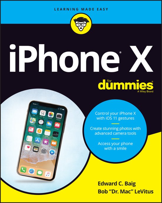 iPhone X For Dummies - cover