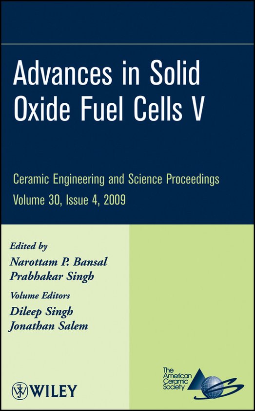 Advances in Solid Oxide Fuel Cells V - cover