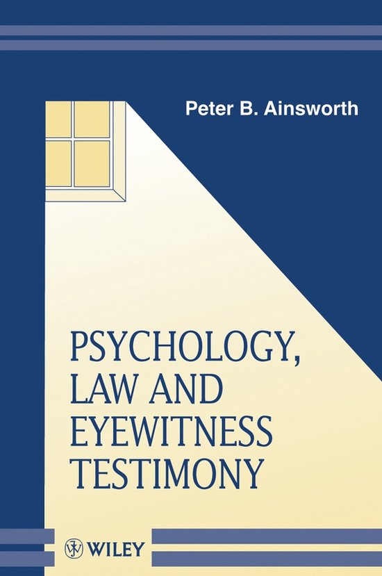 Psychology, Law and Eyewitness Testimony - cover