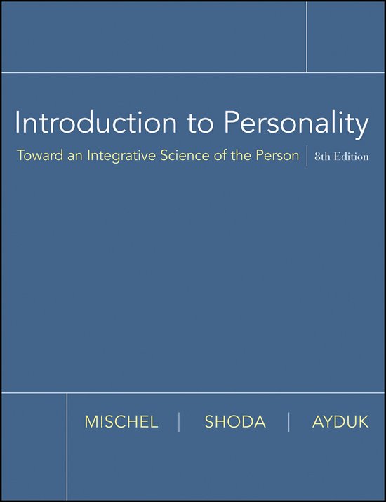 Introduction To Personality - cover