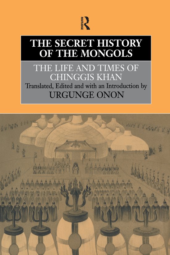 The Secret History of the Mongols - cover