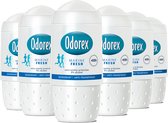 Bol.com Odorex Marine Fresh Deodorant Roller - Voordeelverpakking - Unisex - 6x 50ml aanbieding