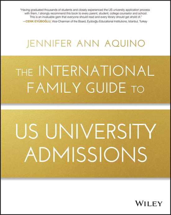 The International Family Guide to US University Admissions - cover