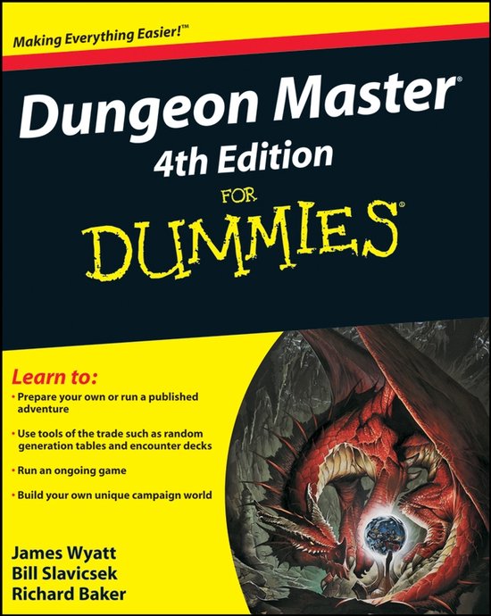 Dungeon Master For Dummies 4th - cover
