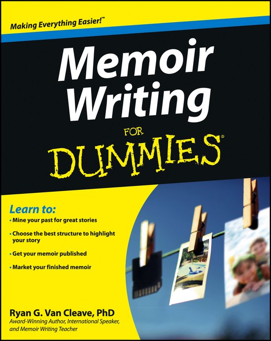 Memoir Writing For Dummies - cover