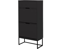 Tenzo – Lipp Schoenenkast 2362 Shadow Black