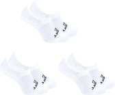 6-Pack O'Neill Invisible Somer Sneakersokken Unisex 710003 - Wit - Maat 39-42
