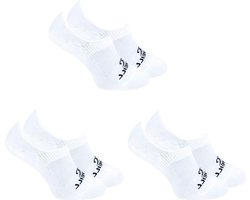 6-Pack O'Neill Invisible Somer Sneakersokken Unisex 710003 - Wit - Maat 39-42