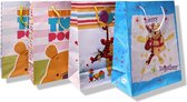 4 Cadeautasjes - Winnie the Pooh - A4 formaat - 32,5x26cm - Papier - Cadeauverpakking