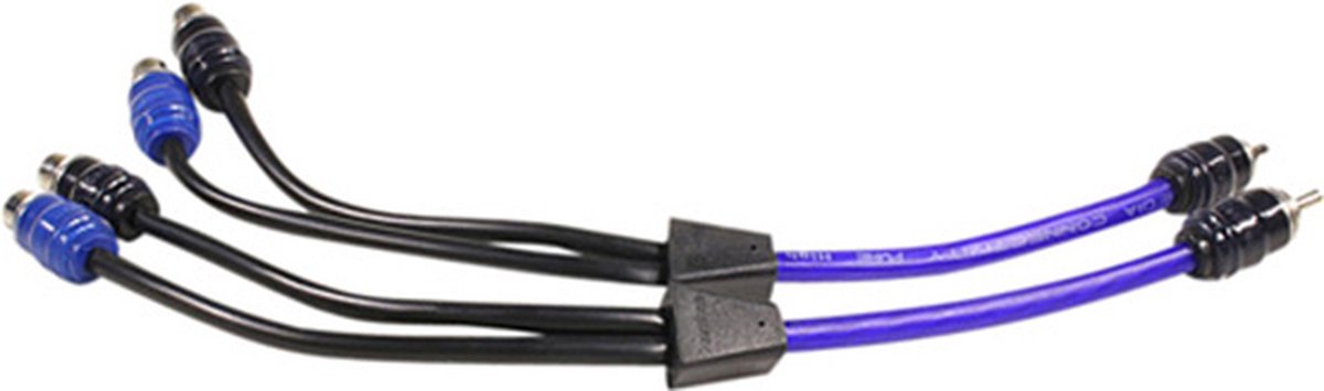 Zealum ZCP-YF – Audiokabel - RCA Y-Splitter - 1x Male – 2x Female - Tulp - Cinch
