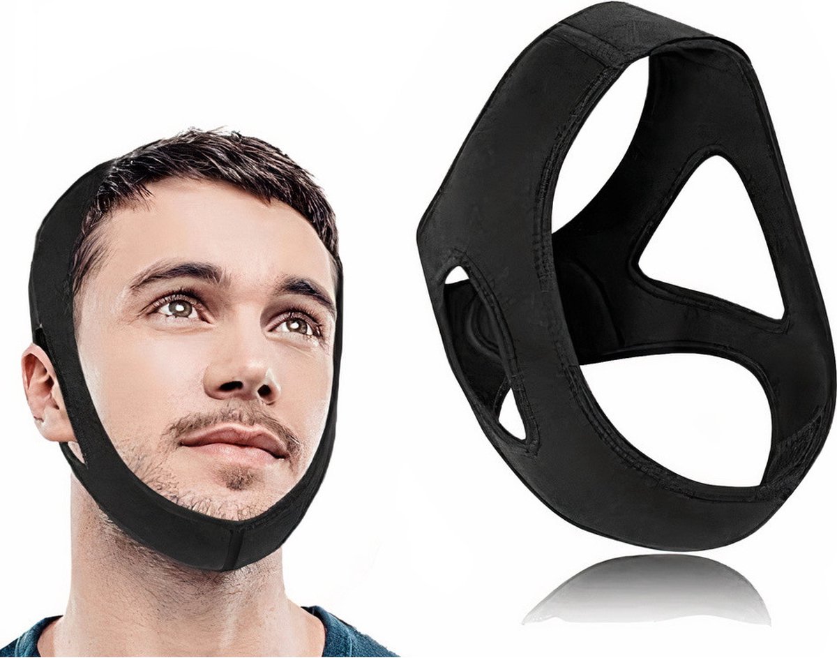 Anti-Snurk Kinband - Snurkband - Hoofdband Tegen Snurken - Kinband - Nachtrust - Unisex