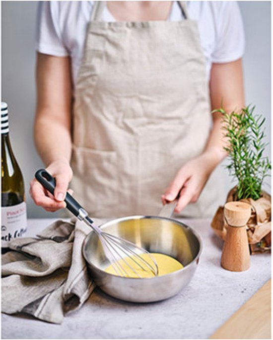 Cosy & Trendy Garde Delish Daily Zwart - Duurzaam RVS - Ergonomisch Handvat Voor Comfortabel Kloppen — afbeelding 2
