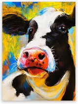 Canvas Schilderij Cow Portrait