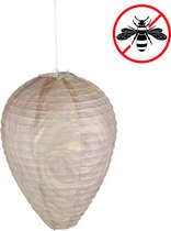Tuin de Bruijn® Wespenverschrikker papier - wespen verjagen - nep wespennest - diervriendelijk - geen schadelijke chemicaliën