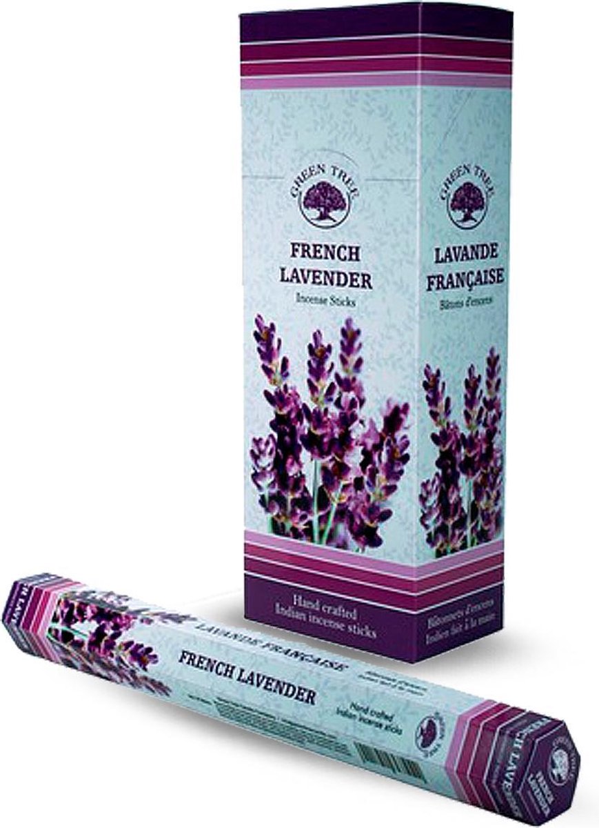 Green Tree Wierook French Lavender 6 x 20ST - Voordeelverpakking