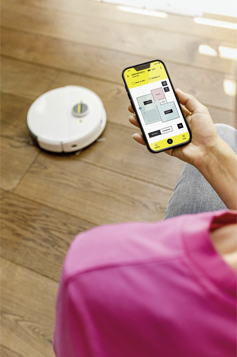 Kärcher RCV 5 Robotstofzuiger met Dweilfunctie en - afbeelding 3