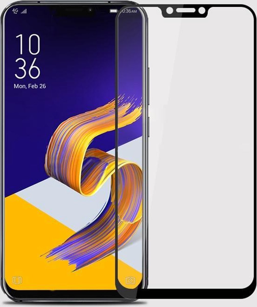 MOFI 9H 2.5D Arc Edge gehard glasfolie voor Asus Zenfone 5 (2018) / ZE620KL (zwart)