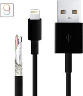 1m Super kwaliteit Meerdere strengen TPE-materiaal USB-synchronisatiegegevens / laadkabel, voor iPhone XR / iPhone XS MAX / iPhone X & XS / iPhone 8 & 8 Plus / iPhone 7 & 7 Plus / iPhone 6 & 