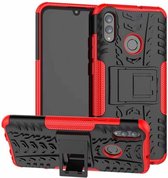 Schokbestendige Back Cover - Huawei P Smart 2019 - Rood