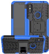 Schokbestendige Back Cover - Motorola Moto One Power (P30 Note) - Blauw