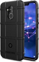 Hoesje geschikt voor Huawei Mate 20 Lite - Beschermende hoes - Back Cover - TPU Case - Zwart