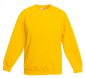 Pull en coton mélangé jaune pour garçon 12-13 ans (152/164)
