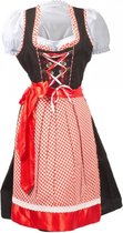 Bel Party Wears - Oktoberfest - Boeren Tirol - Dirndl - Rood - Maat 42 - XL