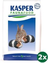 2x20 kg Kasper faunafood konijnenvoer / korrel sport