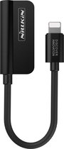 Nillkin Rock Power Apple Lightning naar Apple Lightning en AUX (3.5mm Female) Adapter - Zwart