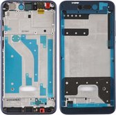 Midden frame bezel plaat met zijtoetsen voor Huawei Honor 8 Lite (blauw)