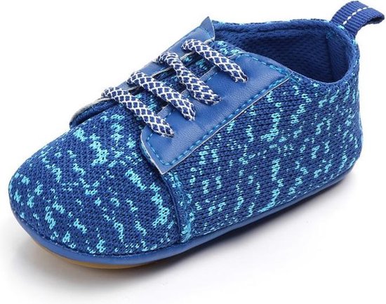 Blauwe sneakers - Textiel - Maat 19/20 - Zachte zool - 6 tot 12 maanden |  bol.com