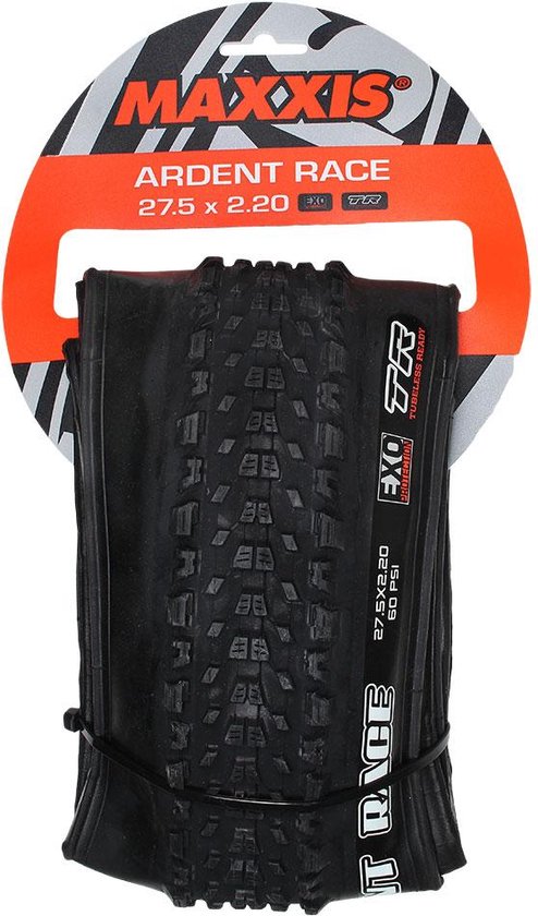 Maxxis Ardent Race Exo/tr 60 Tpi 27.5´´ Tubeless Mtb-vouwband Zwart 27.5´´ / 2.20