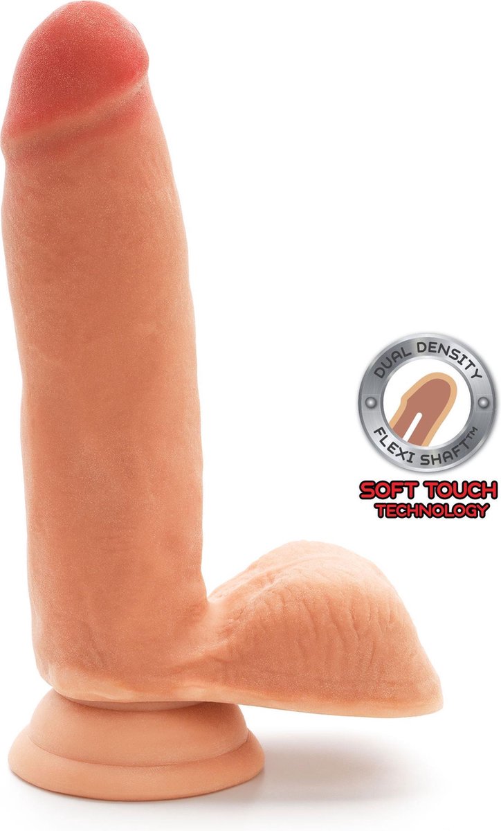 Goedkoopste Dual Density Dildo 7inch Balls