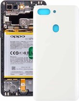 Gebogen achterkant voor OPPO R15 Pro (wit)