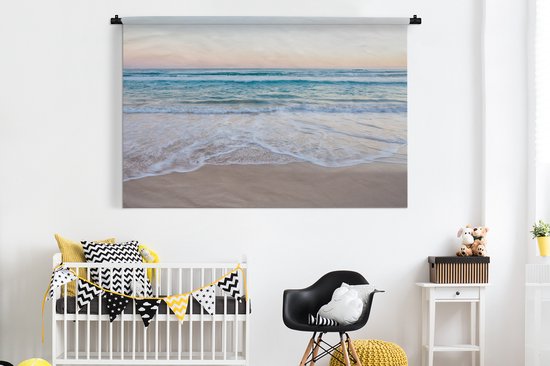 Tapisserie - Tissu mural - Plage - Mer - Pastel - 180x120 cm - Tapisserie