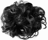 Extension de Cheveux élastique / chignon / extension d'enveloppe de cheveux / Zwart