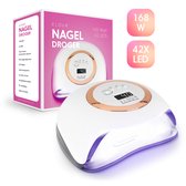 Eldur® Nageldroger - Nagellamp 168W - Gelnagels - UV Lamp Nagels - Led Lamp Nagels - Gellak Lamp